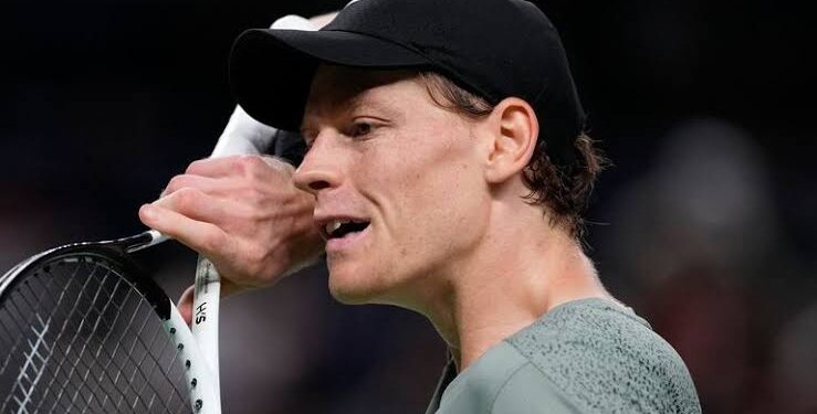 World No. 1 Sinner forced to withdraw from 2024 Paris Masters due to…..