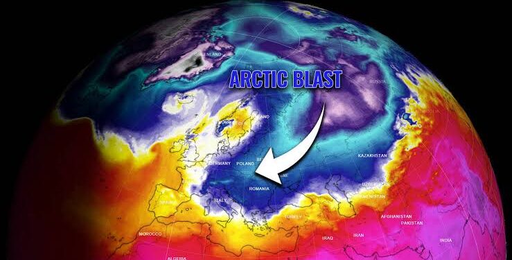 Winter’s Chill Arrives: Arctic Cold Front Brings Snow to the Western USA