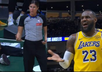 LeBron James Shocked After Receiving Technical Foul for Clapping Hands in…