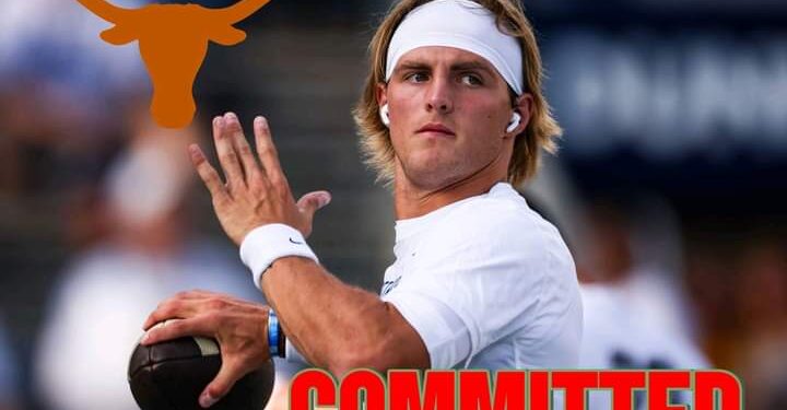 🚨🚨 BREAKING: A Dual-threat QB Garrett Greene Shocks West Virginia With Decommitment, Flips Commitment To Texas Over Georgia, Penn State and Others… Welcome to the Longhorns…read more