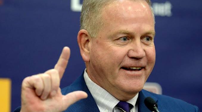 Breaking news, Coach Brian Kelly is leaving LSU Tigers for SEC, For A Contact Worth…read more