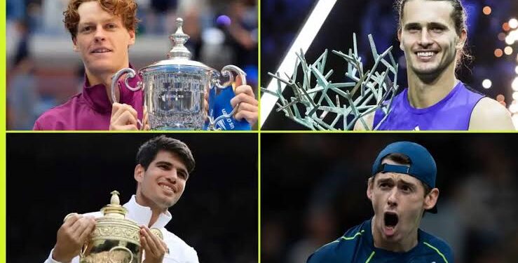 Showdown in Turin: Jannik Sinner vs. Daniil Medvedev and Carlos Alcaraz vs. Alexander Zverev Headline ATP Tour Finals Draw