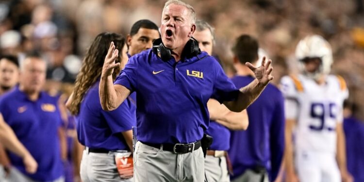BREAKING: “This is the end of me”. LSU Tigers Football Coach Brian Kelly in tears as he announces three-year deal, valued at approximately $790.5… read more