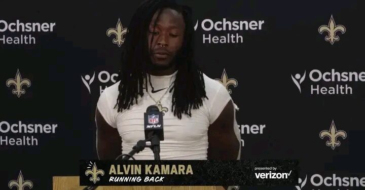 A MOMENT OF SADNESS: Saints’ incredible RB Alvin kamara (AK 41) broke down in tears in a recent interview as he publicly discussed his personal life challenges. according to the report,he emphasized most directly on… read more