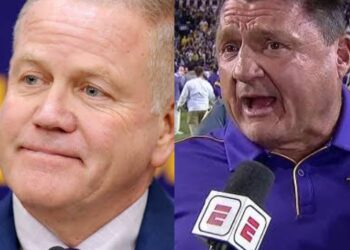 ESPN REPORT: Edward James Orgeron Jr sent a pleading text message to the LSU Tigers Football president, expressing his desire to join the team as an offensive analyst alongside Brian Kelly with the ambition of winning the Super Bowl…see more