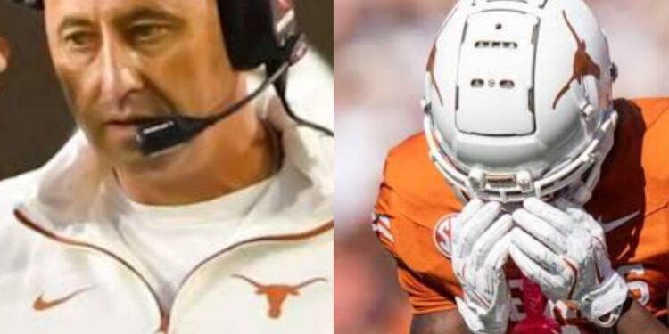 BREAKING: Texas Longhorns WR Shocks Fans By Departing After Heated Rift With Head Coach Steve Sarkisian.