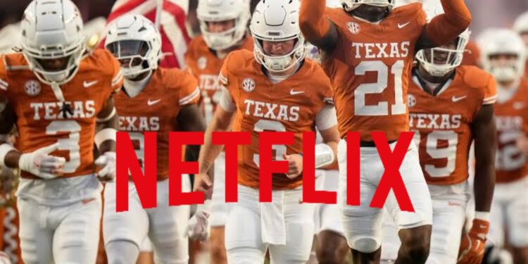 Great news! Texas Longhorns Football became the first college football team to be featured in a top Netflix seriesFull details..-read more