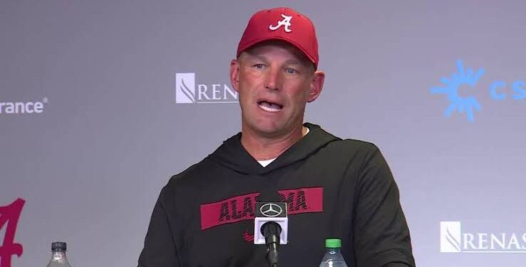 Breaking: “This is the end for me” Alabama Crimson Tide Football   Kalen DeBoersays in tears as he announces…read more