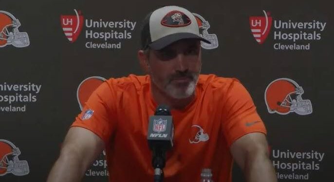 BREAKING: “This is the end of me”. Cleveland Browns Coach&nbsp; KevinStefanski love in tears as he announces…see more