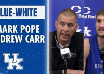 Andrew Carr Broke HC Mark Pope’s Heart and the entire Kentucky wildcats basketball today  as he announced that he will No longer Continue…. Read More