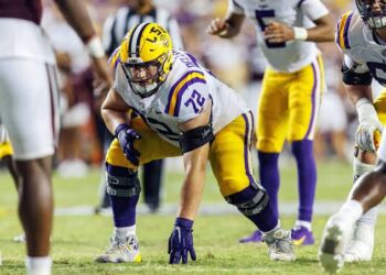 LSU IOL Scouting Report for Garrett Dellinger in the 2025 NFL Draft…read more