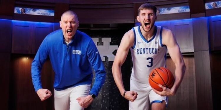Kentucky Wildcats, Mark Pope is already lighting the 2025 fire: “if MVP Andrew Carr came back with A&M  as Player, I would put myself at his disposal for…read moy