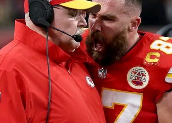 Sadly: Travis Kelce has heated conversation with Coach Andy Reid as he’s removed from…….Read more