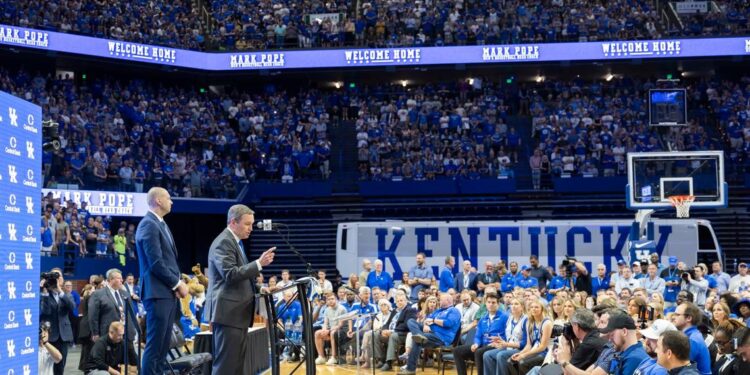 Just In: Kentucky Wildcats Basketball Unveiled An Ambitious Contract For The Renovation Of Rupp Arena Stadium….