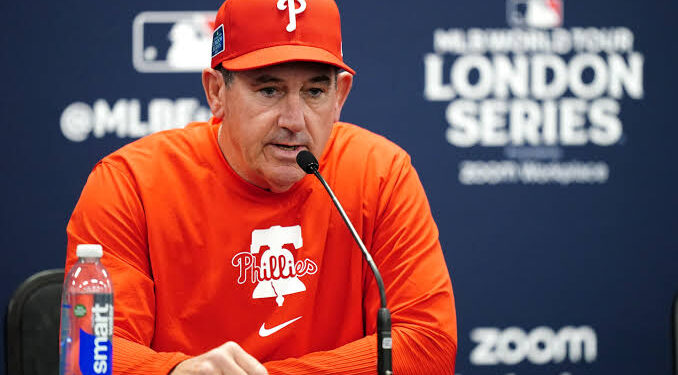 Bad News: “This is the end of me”. Phillies Manager Rob Thomson love in tears as he announces…see more