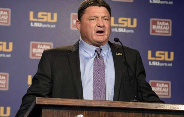 Good News: Former Coach Ed Orgeron Agree to LSU Tigers for Bright…read more