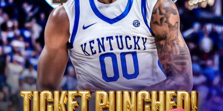 The #3 Seed Kentucky Wildcats Set to Face #14 Seed Troy in Milwaukee This Friday! 🔥💙