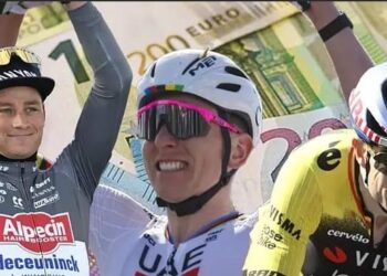 Pogacar verdient fortuin aan megavoorjaar, Van Aert pakt de kruimels