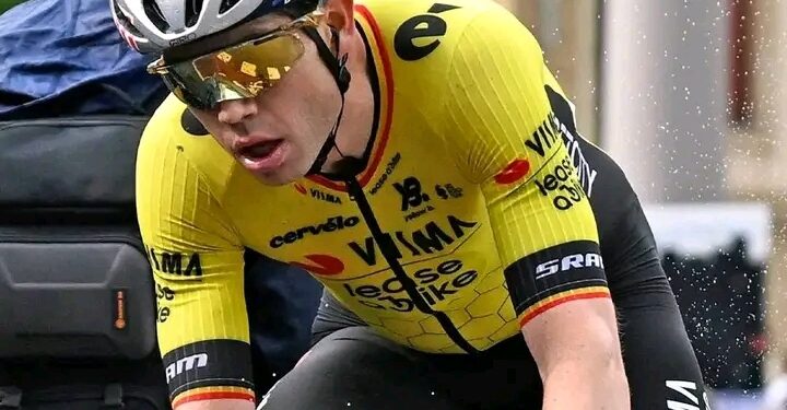 Wout van Aert heeft geschiedenis geschreven in de Giro d’Italia door het wereldrecord voor het hoogste ooit gemeten 10-minuten vermogen te verbreken.