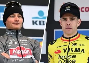 De langdurige discussie tussen Mathieu van der Poel en Wout van Aert, twee van de helderste sterren in het wielrennen, krijgt nieuw leven met een recente uitspraak dat Van der Poel “net dat beetje meer natuurlijk talent” heeft dan Van Aert.