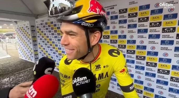 Na een nieuwe tegenslag voor Wout van Aert liepen de spanningen op tijdens een persconferentie, toen een journalist zijn toekomst en rol binnen het team in twijfel trok. Zijn ploegleider reageerde rustig maar beslist, wat veel aandacht trok in de wielerwereld.