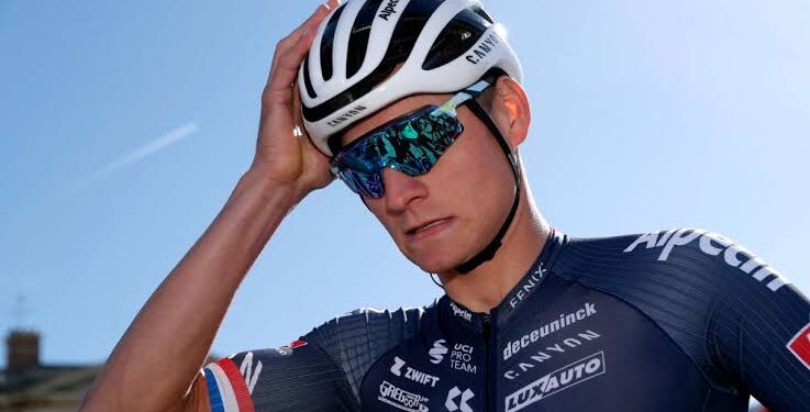 Mathieu van der Poel heeft opnieuw te maken met een probleem dat hij al meerdere keren eerder heeft gehad.