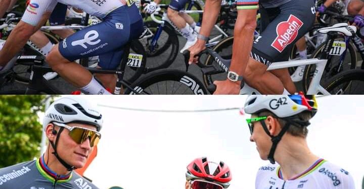 “Op een bepaald punt in de wedstrijd begon mijn geblesseerde pols problemen te geven, maar…” — Mathieu van der Poel blikt terug na zijn derde plaats in het Critérium du Dauphiné