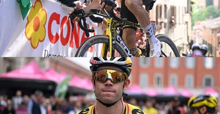 “Mooi verhaal, maar ik geloof er niets van”: Wout van Aert wuift opmerkingen van Jan Bakelants over teamdynamiek weg