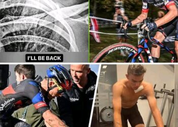 Na een nare klap: Tourdeelname Thibau Nys in gevaar 😮