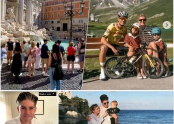 Met zijn vrouw Sarah naar Rome en bezoek van zonen Georges en Jerome tijdens de training: een inkijkje in Wout van Aerts Tour-voorbereiding