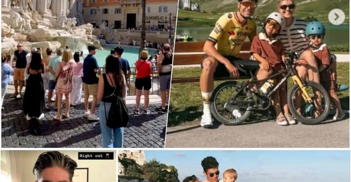 Met zijn vrouw Sarah naar Rome en bezoek van zonen Georges en Jerome tijdens de training: een inkijkje in Wout van Aerts Tour-voorbereiding