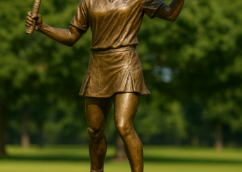 🎾 Breaking News: Giant Living Bronze Statue of Steffi Graf Unveiled in Munich, Germany — Most Likely the First Female Tennis Player to Achieve Such Recognition
