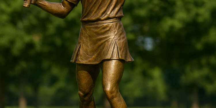🎾 Breaking News: Giant Living Bronze Statue of Steffi Graf Unveiled in Munich, Germany — Most Likely the First Female Tennis Player to Achieve Such Recognition