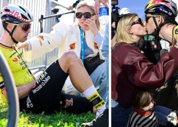 Sarah De Bie en Wout Van Aert praten openhartig over uitdagende tijden: “Het werd confronterend thuis”