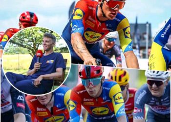 “Niet hier om te genieten, maar om te presteren”: Thibau Nys maakt zijn debuut in de Tour de France met twijfels en vastberadenheid