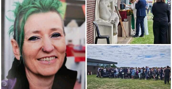 Vrienden en familie nemen afscheid van Debbie De Cauwer (51), dochter van José De Cauwer: “Je was de perfecte moeder en echtgenote”