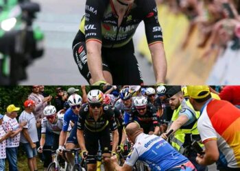 “Ik had er de benen niet voor”: Wout van Aert voldoet niet aan de verwachtingen van het team, maar vindt troost in de aanwezigheid van zijn familie tijdens de Tour de France
