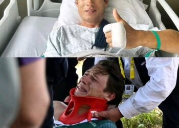 Na zijn val in de Tour heeft Jasper Philipsen al een succesvolle operatie aan zijn sleutelbeen ondergaan #TDF2025