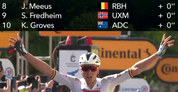 Tour de France 2025 – Etappe 9: Tim Merlier klopt Jonathan Milan in zinderende sprint na intense achtervolging op Van der Poel