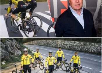 “Zo’n gek kan je hele Tour verpesten”: de Nederlandse bondscoach Koeman kan zijn ogen niet geloven wanneer hij Visma-Lease a Bike bezoekt. Details in de reacties hieronder 👇