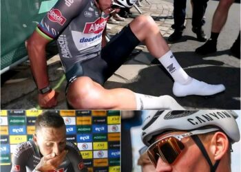 Mathieu van der Poel uitgeput na eerste week Tour de France: “Ik vraag me af hoe iedereen zo goed herstelt”