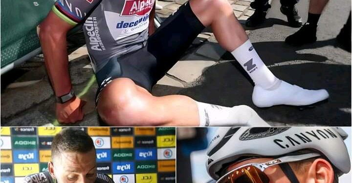 Mathieu van der Poel uitgeput na eerste week Tour de France: “Ik vraag me af hoe iedereen zo goed herstelt”