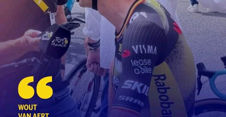 Wout Van Aert wil vandaag winnen op de verjaardag van zijn zoon Jerome om het speciaal voor hem te maken🥰 – Gefeliciteerd Jerome…