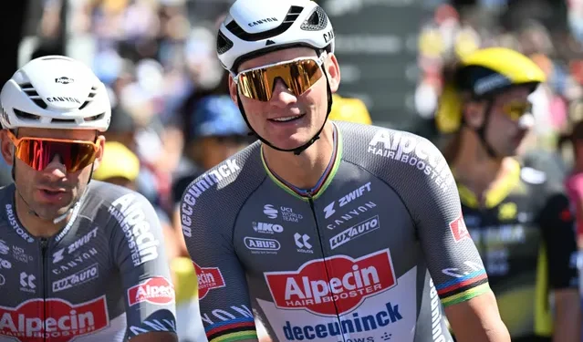 Jonas Rickaert vertelt over Mathieu van der Poel. Hoe ontstond het idee en wat zei Van der Poel na afloop tegen Rickaert? Hij zei onder andere dat hij de etappe had afgestaan aan zijn knecht 💪