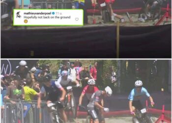 “Hopelijk niet terug op de grond”: Grappenmaker Van der Poel reageert met een kwinkslag op zijn terugkeer in de mountainbike
