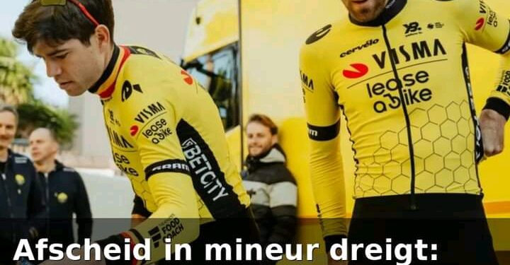 Een triest afscheid nadert: ploeggenoot van Wout van Aert krijgt zware straf en breekt sleutelbeen