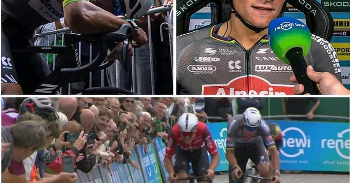 “Ik had niet mijn beste benen, maar ik ben niet ingestort”: Mathieu van der Poel vindt wat hij zoekt in de Renewi Tour