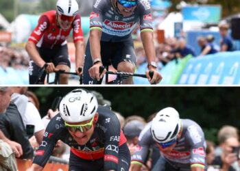 Mathieu van der Poel zegeviert in de Renewi Tour: Nederlander klopt De Lie en Wellens na spannend duel in koninginnenrit