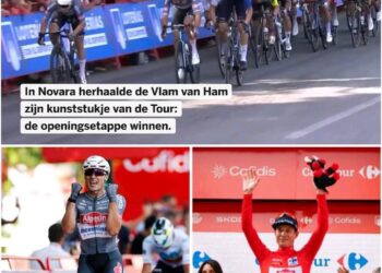 Jasper Philipsen geeft zijn ongelukkige seizoen kleur met een etappezege en de leiderstrui in de Vuelta: “Die twee overwinningen maken het nog beter, ondanks alle tegenslagen”