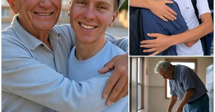 💔 Ganljiva gesta Tadeja Pogačarja: Spreminjanje življenja njegovega 79-letnega nekdanjega šolskega hišnika